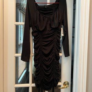 Drawstring Bodycon Dress FTF